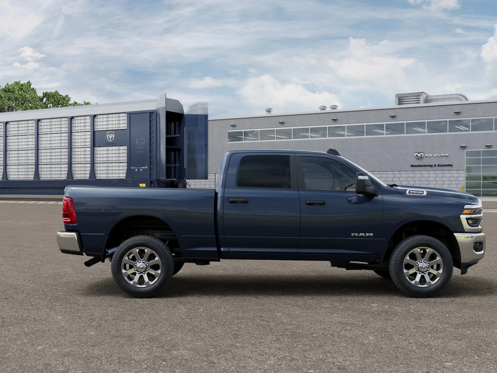 New 2026 Forged Blue Metallic RAM Big Horn image 48