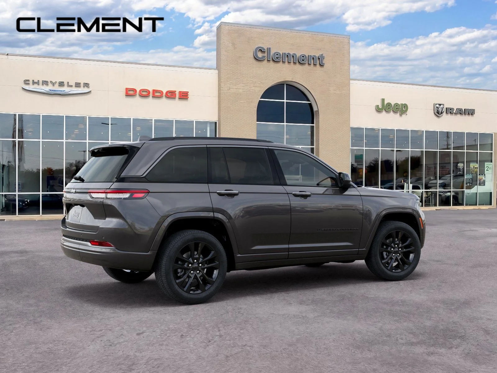 New 2026 Baltic Gray Metallic Clear-Coat Exterior Paint Jeep Limited Reserve image 4