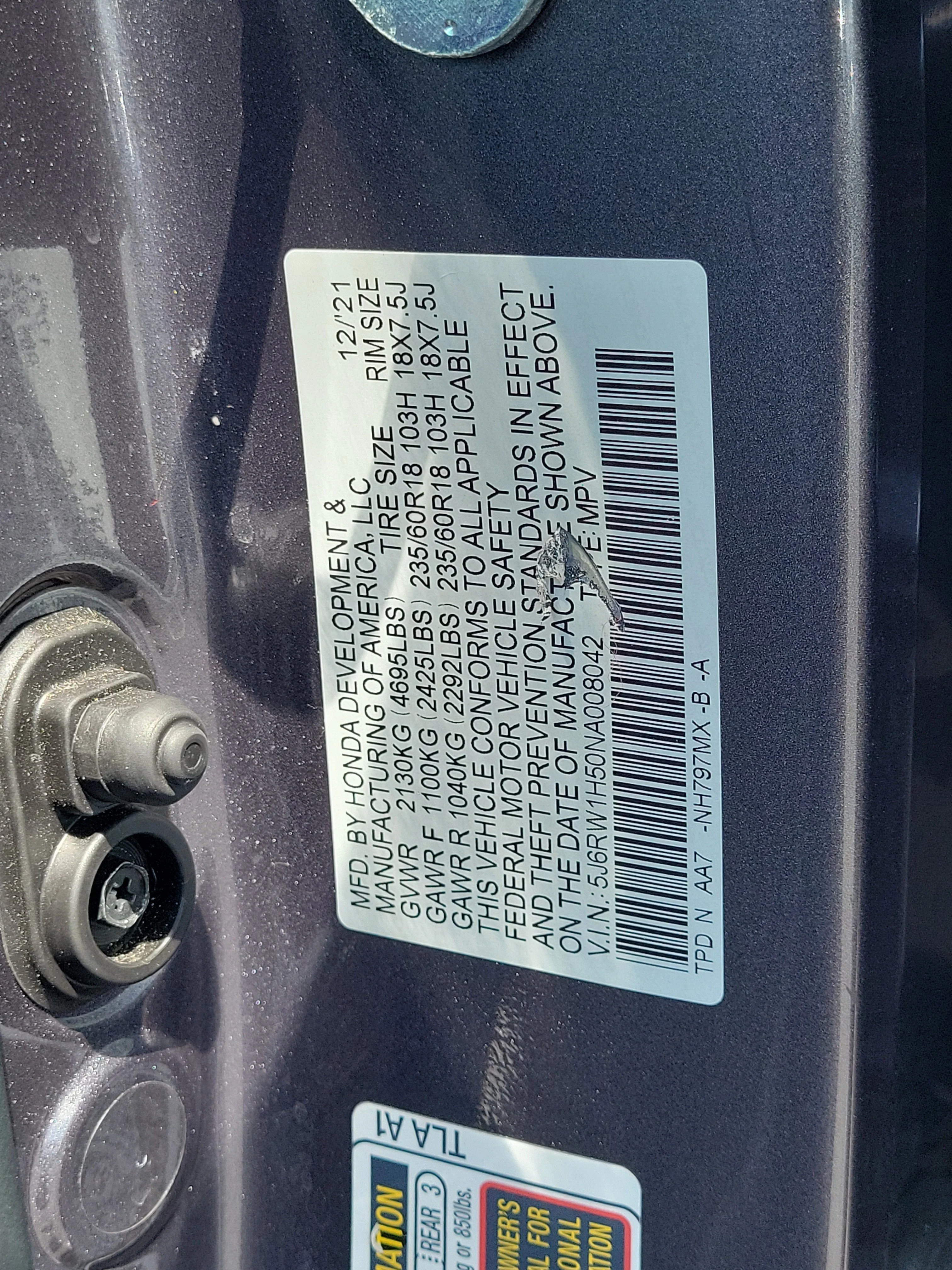 Used 2022 Gray Honda EX image 32