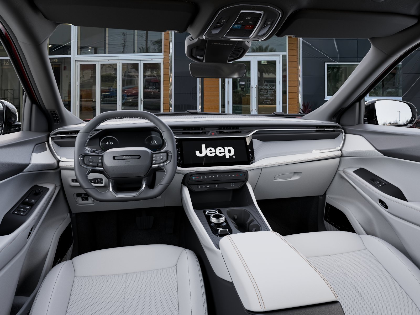 New 2026 Red Hot Pearl-Coat Exterior Paint Jeep Limited image 46