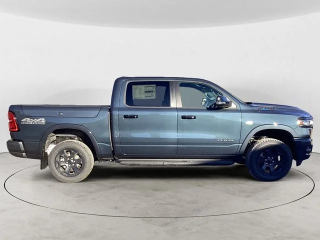 New 2026 Blue Metallic Ram BIG HORN CREW CAB 4X4 5