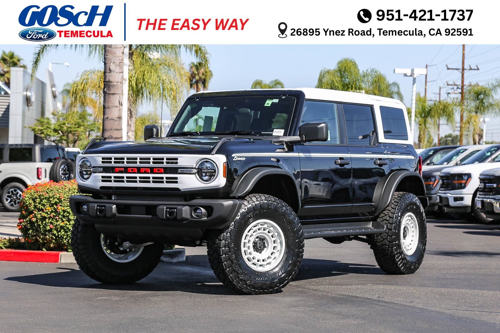 New 2026 Shadow Black Ford Heritage Edition image 1