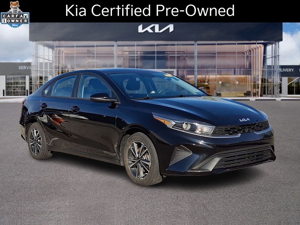 Certified Used 2023 Black Kia LXS image 1