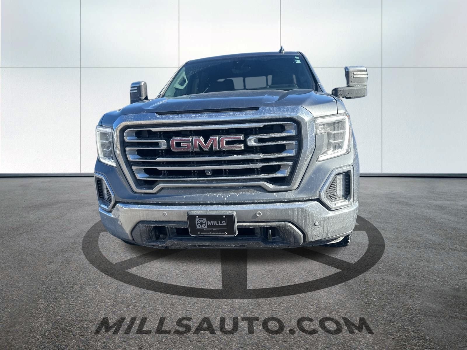 Used 2021 GMC Sierra 1500 SLT with VIN 1GTU9DEL2MZ156821 for sale in Brainerd, Minnesota