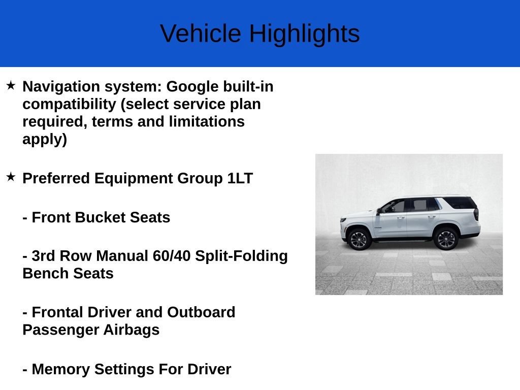 2026 Chevrolet Tahoe LT - Photo 2