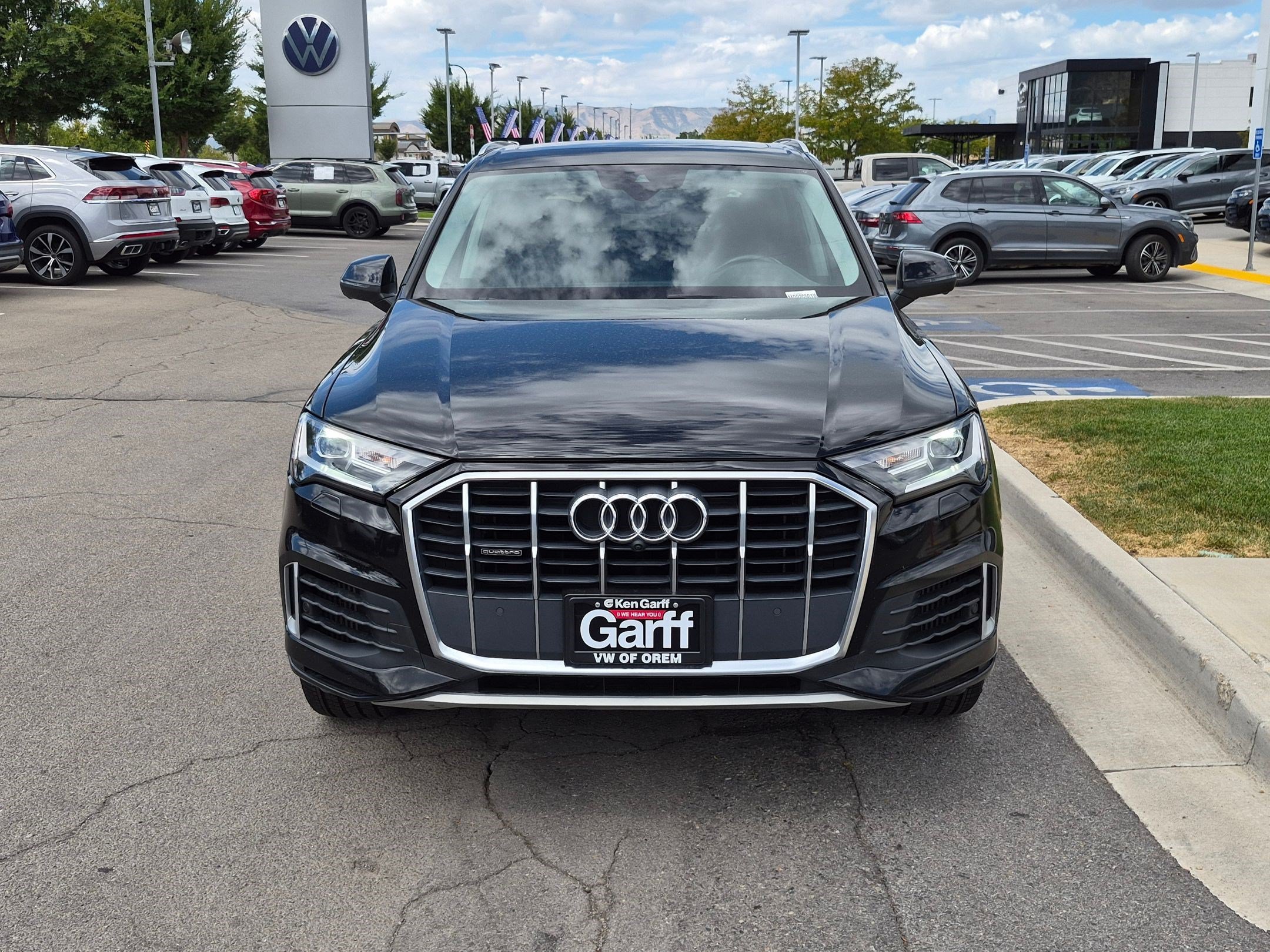 Used 2021 Night Black Audi Premium Plus image 8