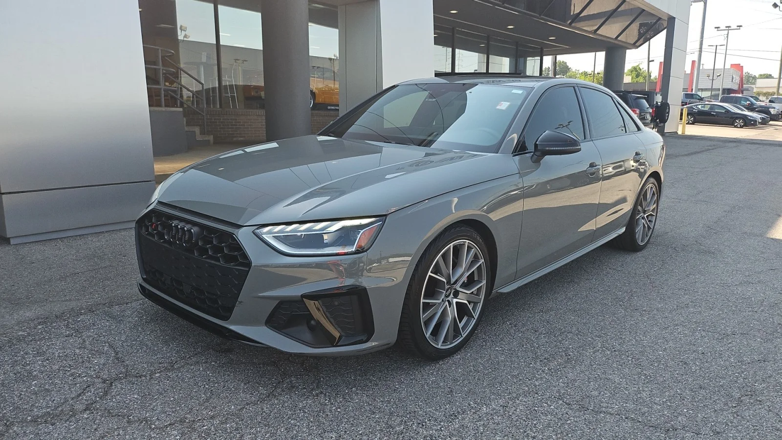 Used 2022 Quantum Gray Audi Premium Plus image 8