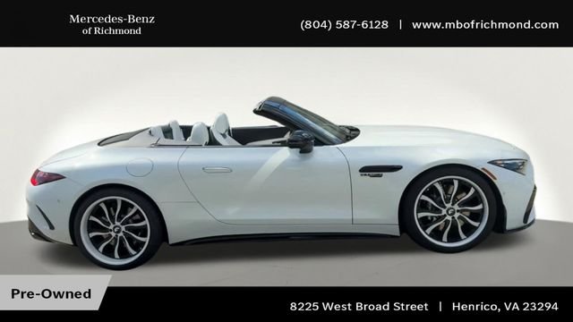 Certified Used 2024 White Mercedes-Benz SL 63 AMG® image 3