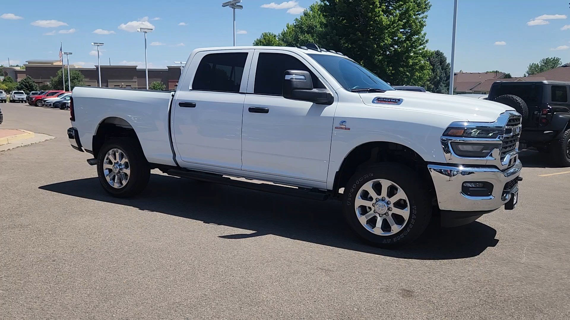 Used 2025 Bright White Clearcoat Ram Tradesman image 14