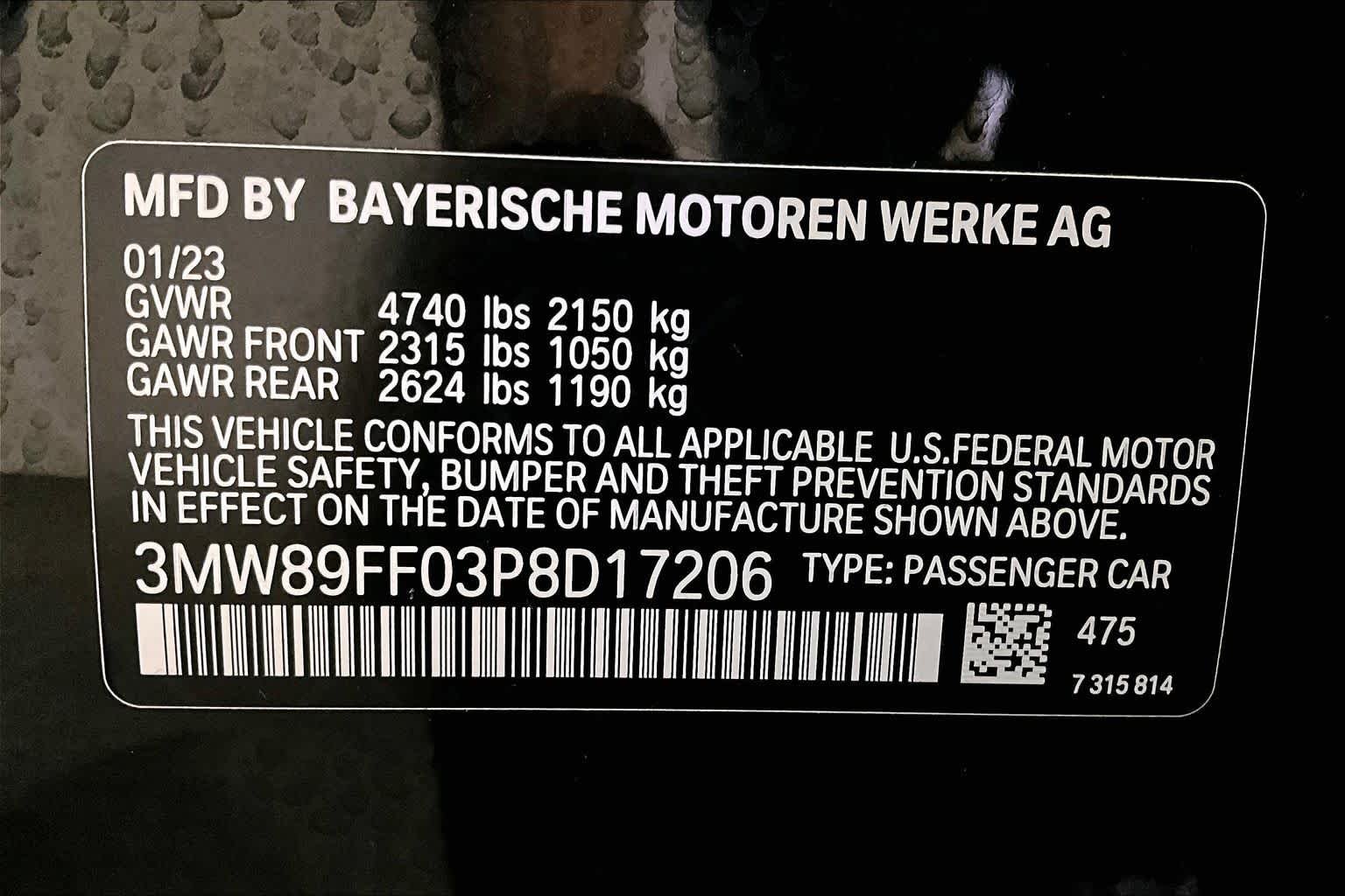 Certified Used 2023 Black Sapphire Metallic BMW 330i xDrive image 33