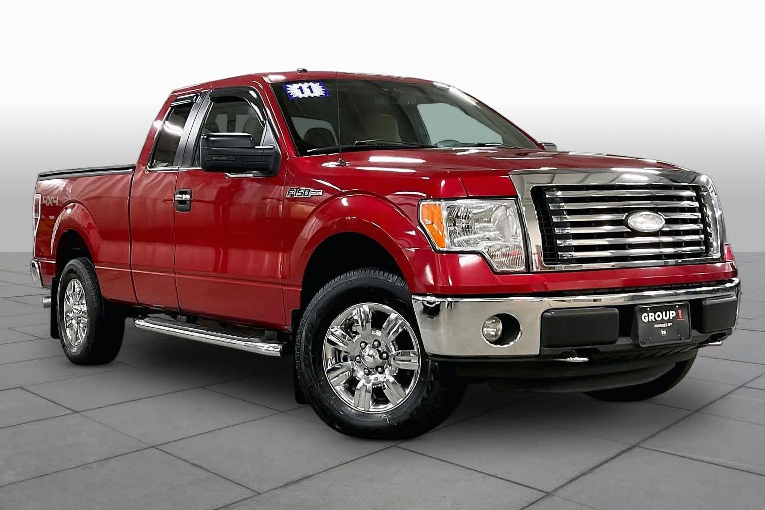 Used 2011 Red Candy Metallic Tinted Clearcoat Ford XLT image 2