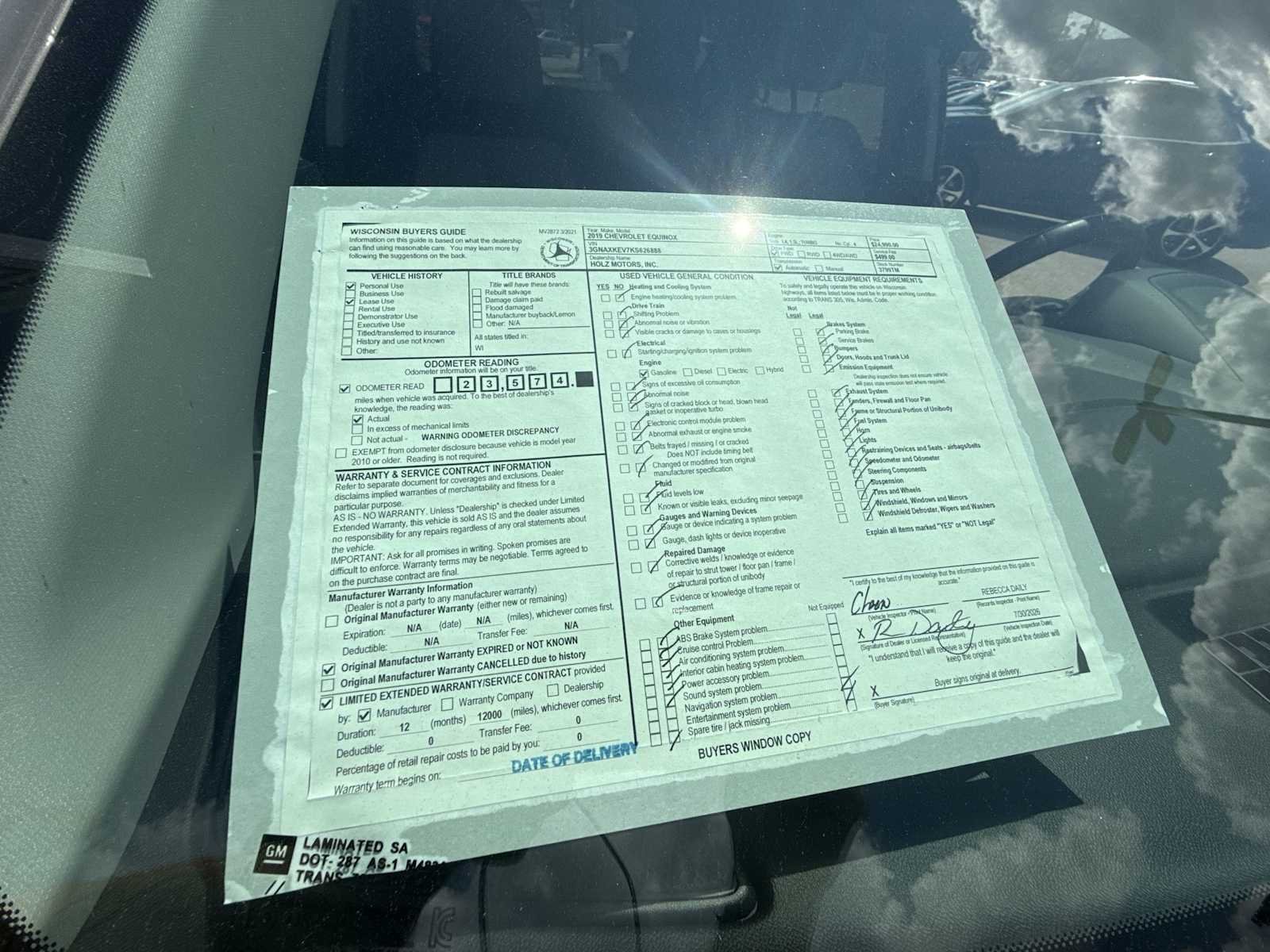 Certified Used 2019 SILVER ICE METALLIC Chevrolet LT image 29