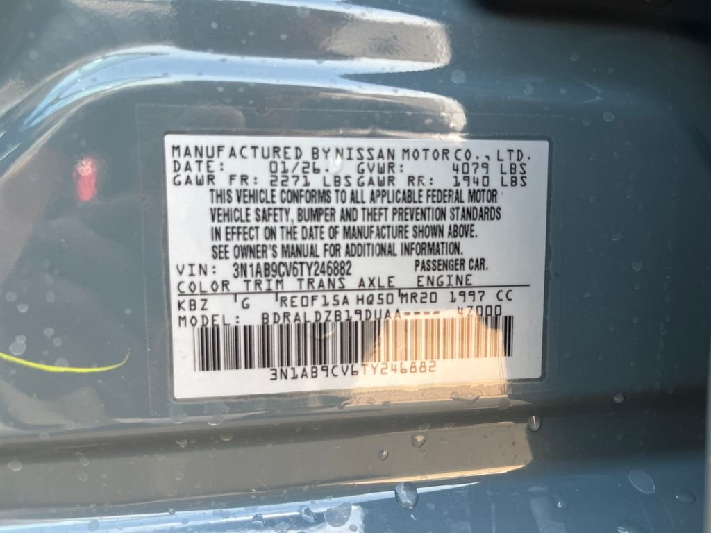 New 2026 Atlantic Gray Metallic Nissan SV image 27