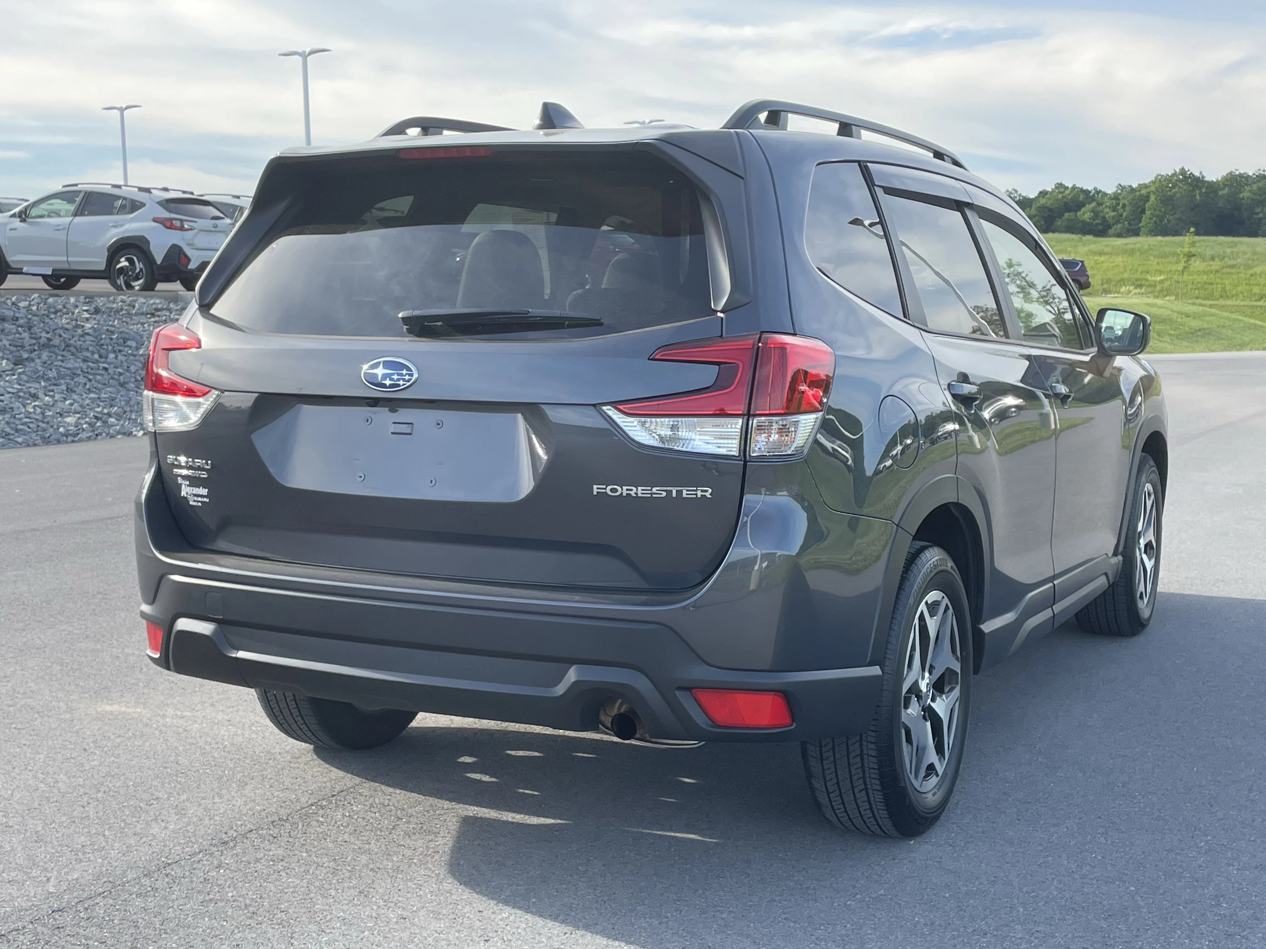 Used 2024 Magnetite Gray Metallic Subaru Premium image 3