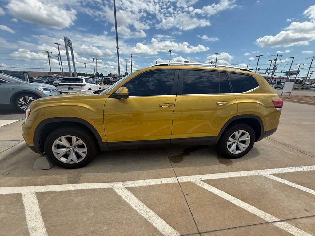 Used 2018 Yellow Metallic Volkswagen 2.0T S image 2