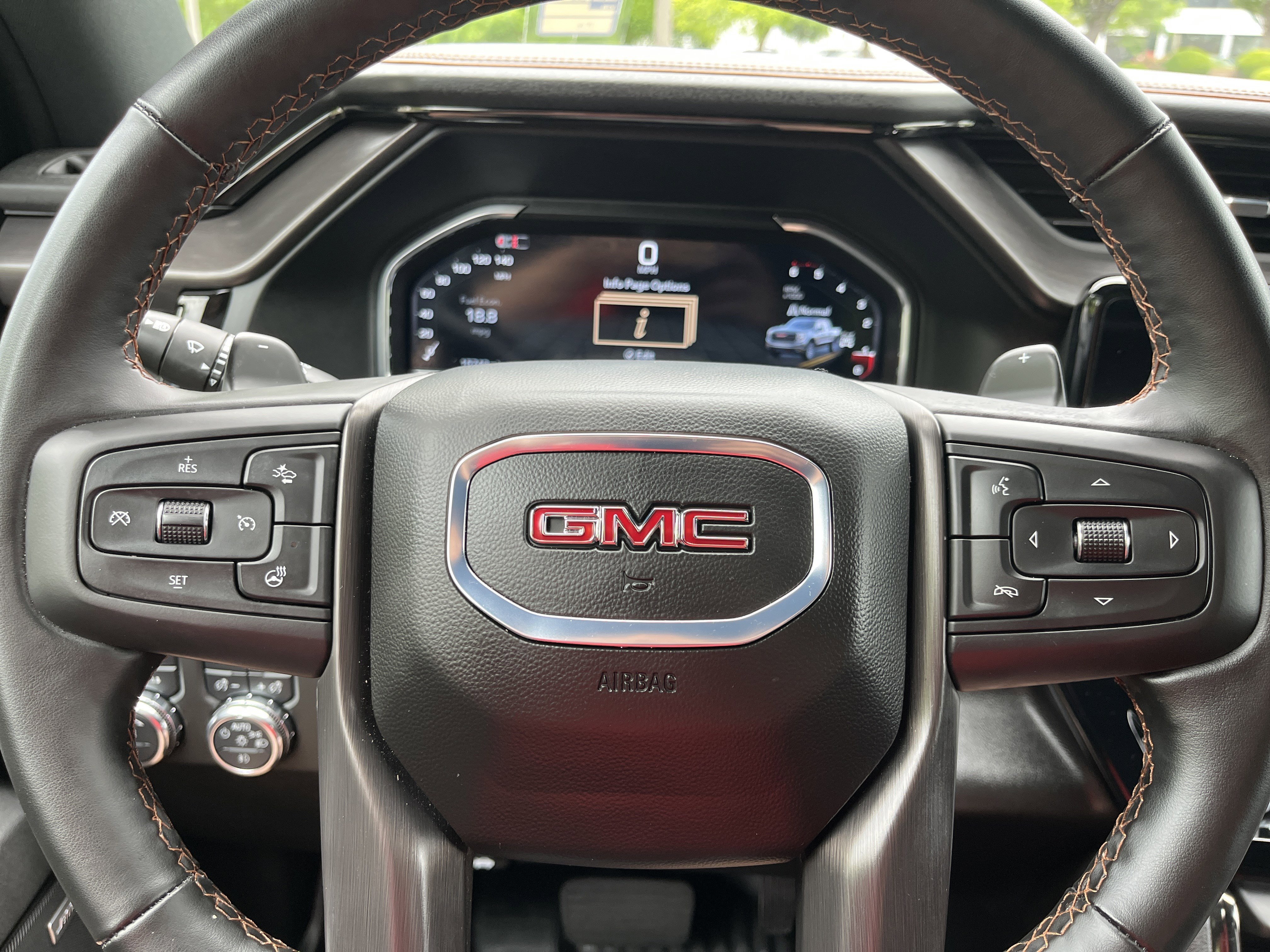 Used 2025 Summit White GMC AT4 image 10
