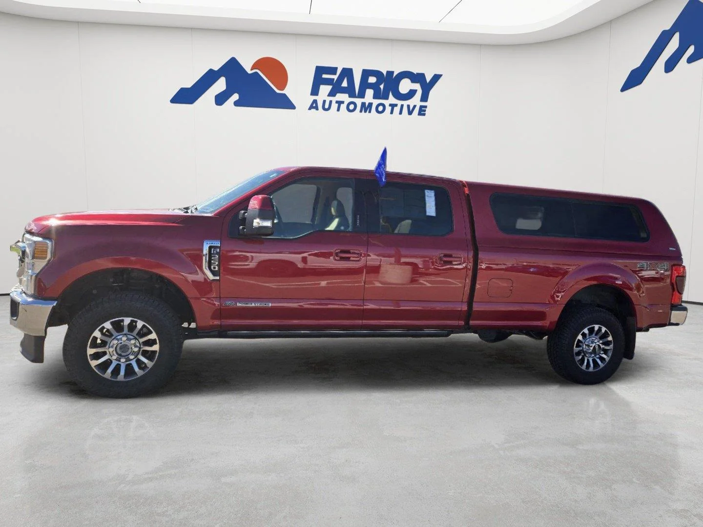Used 2022 Rapid Red Metallic Tinted Clearcoat Ford LARIAT image 9