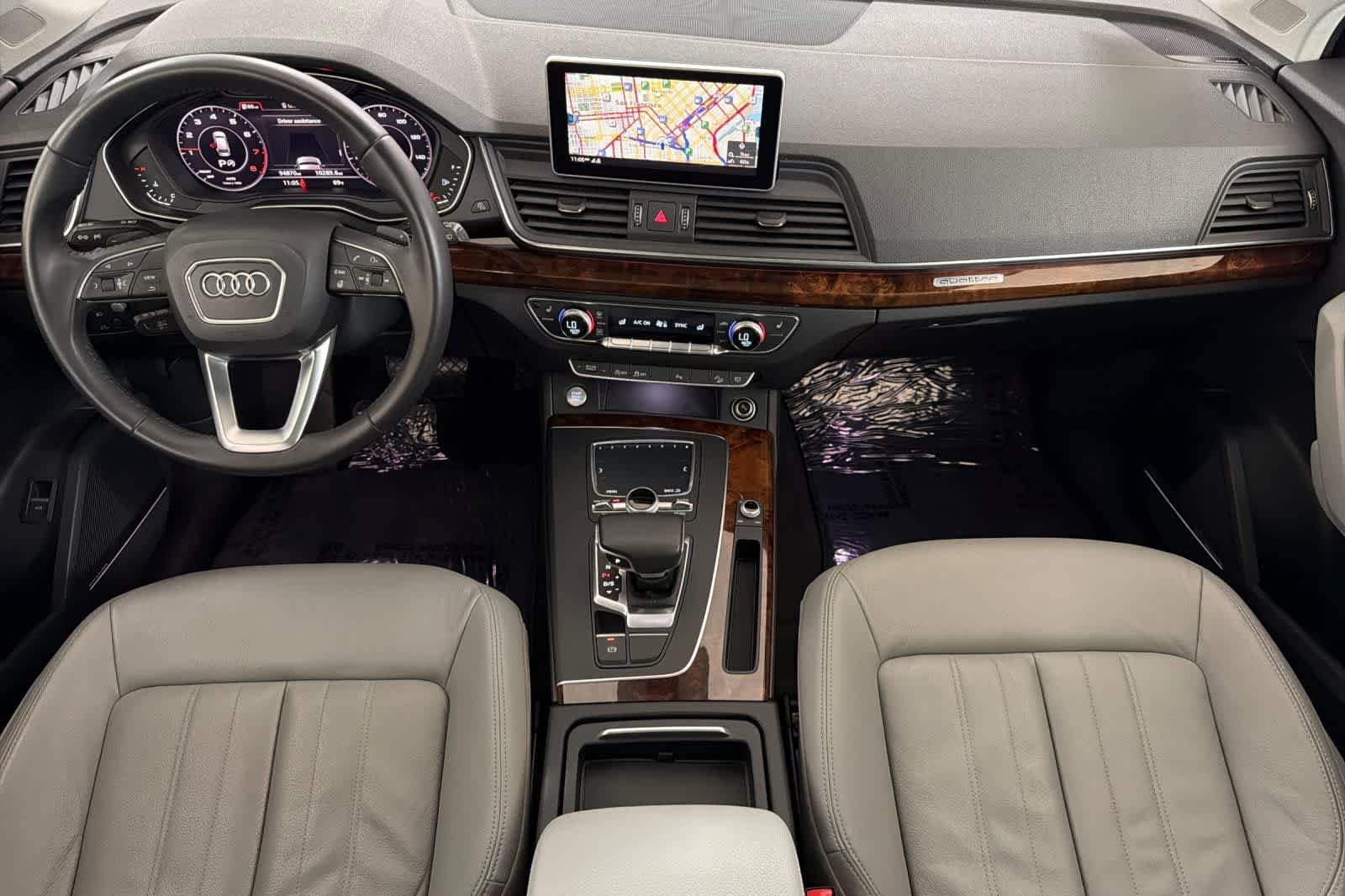 Used 2018 Blue Audi Tech Prestige image 3