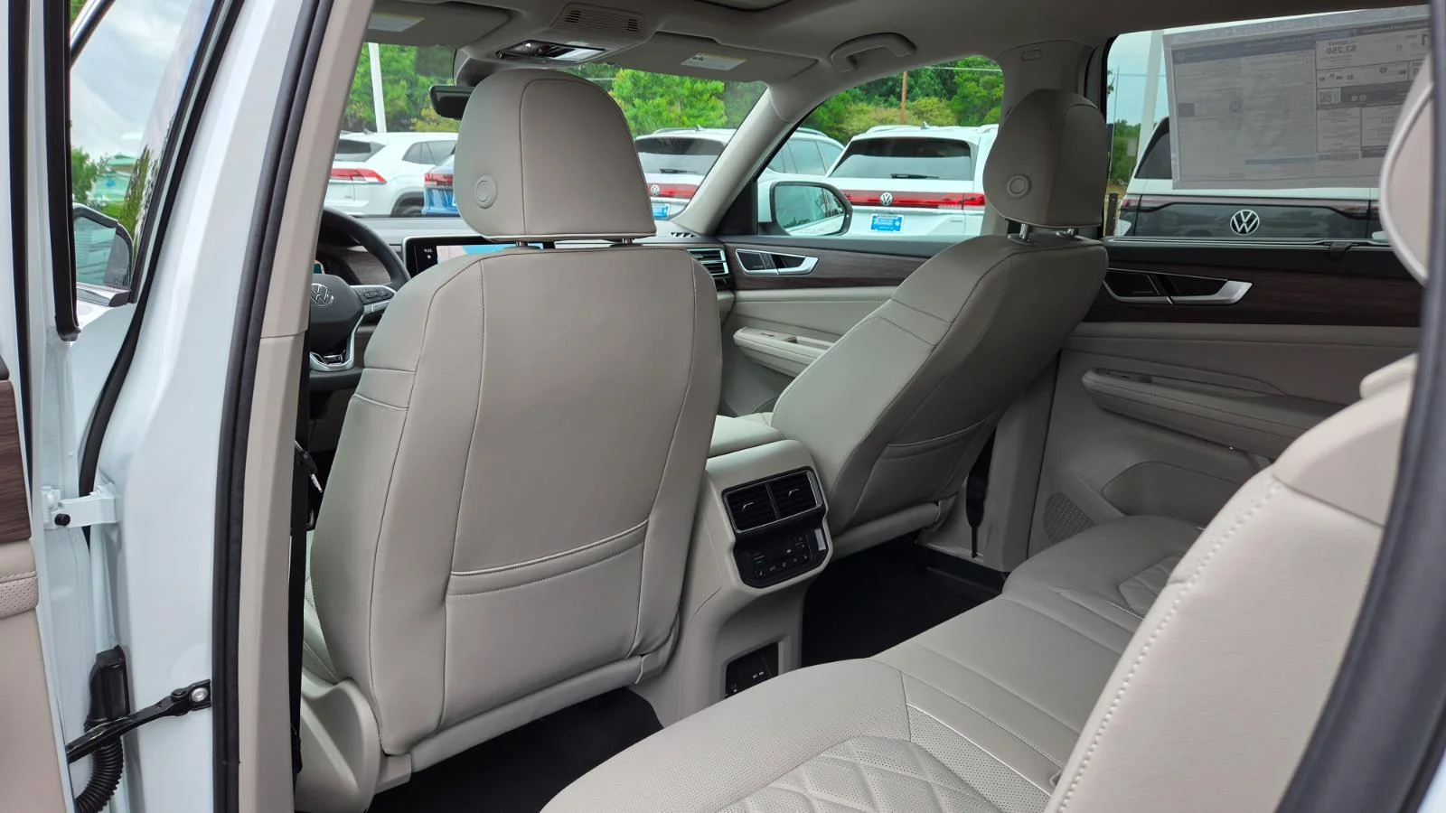 New 2026 Opal White Pearl Volkswagen 2.0T SEL Premium R-Line image 44