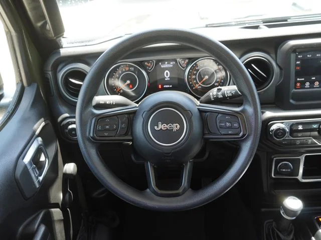 Used 2022 Green Jeep Unlimited Sport image 16