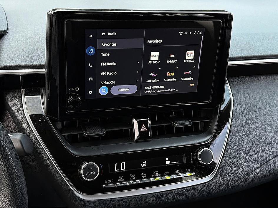 Used 2025 Midnight Black Metallic Toyota LE image 14