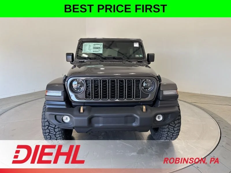 New 2026 Granite Crystal Metallic Clear-Coat Exterior Paint Jeep Sport S image 2