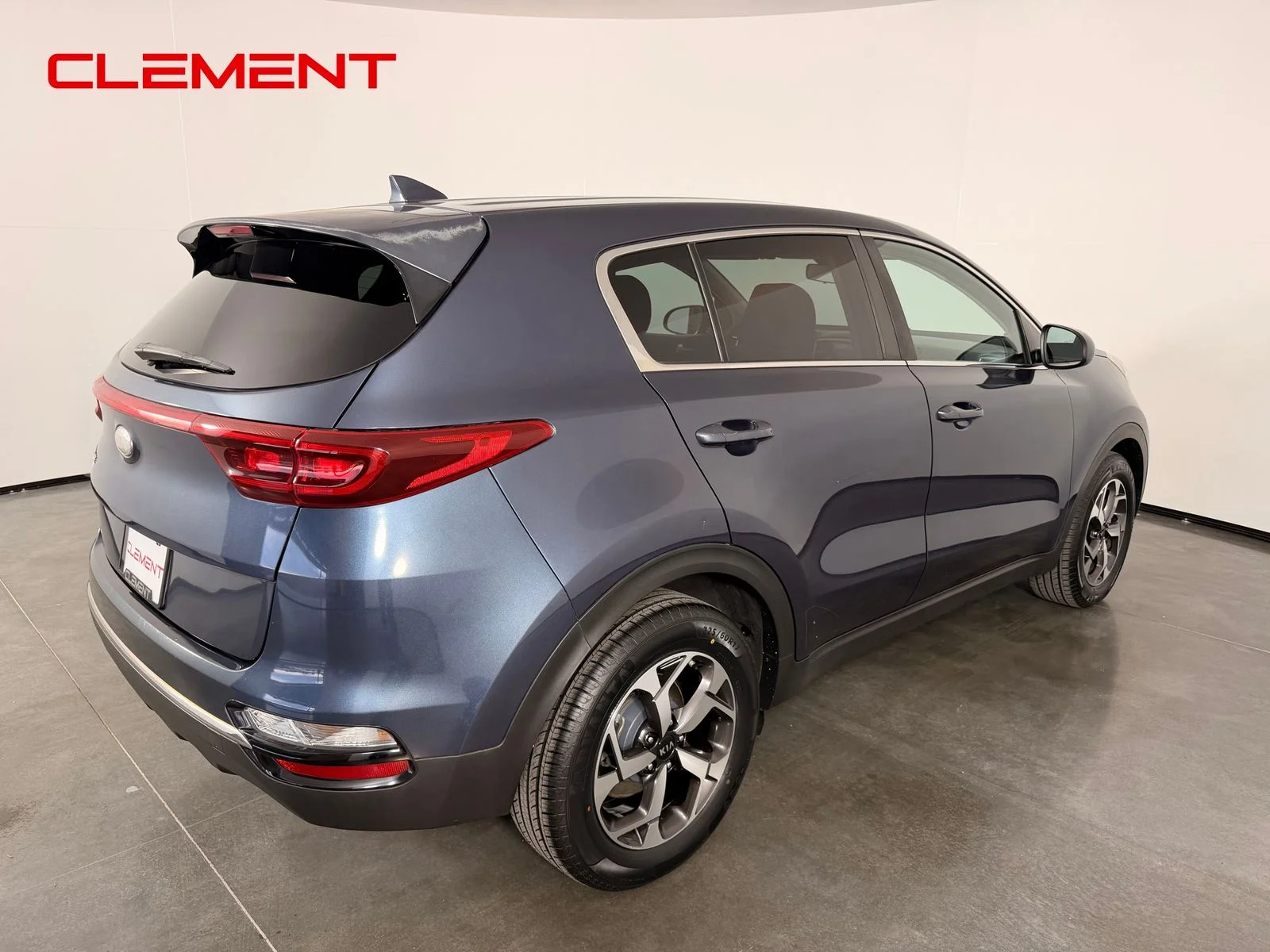 Used 2020 Blue Kia LX image 5