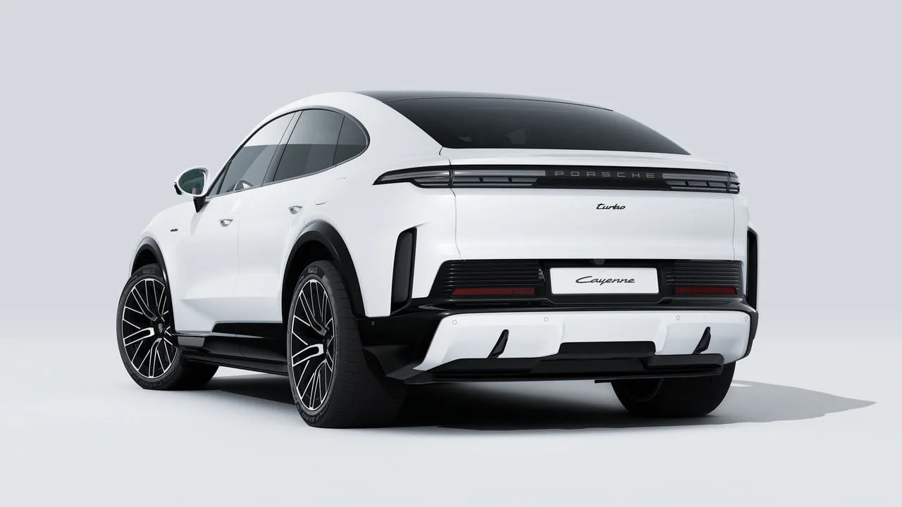 New 2026 Carrara White Metallic Porsche Turbo Coupe Electric image 3