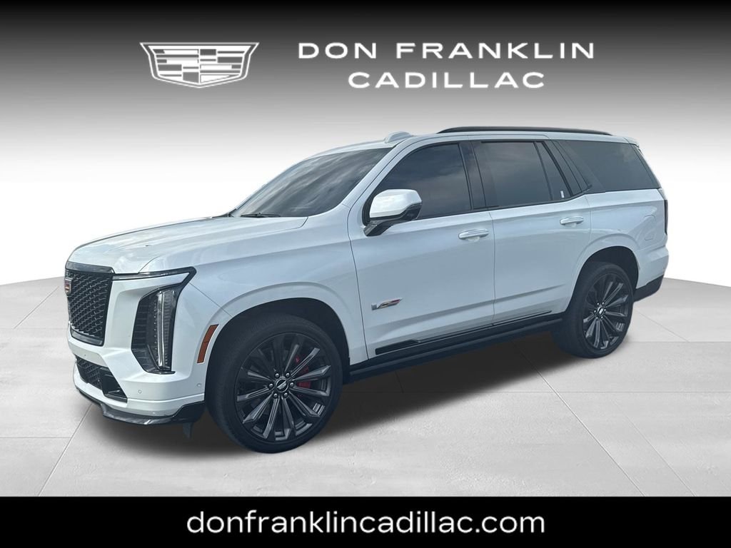 Used 2025 White Cadillac V-Series image 1