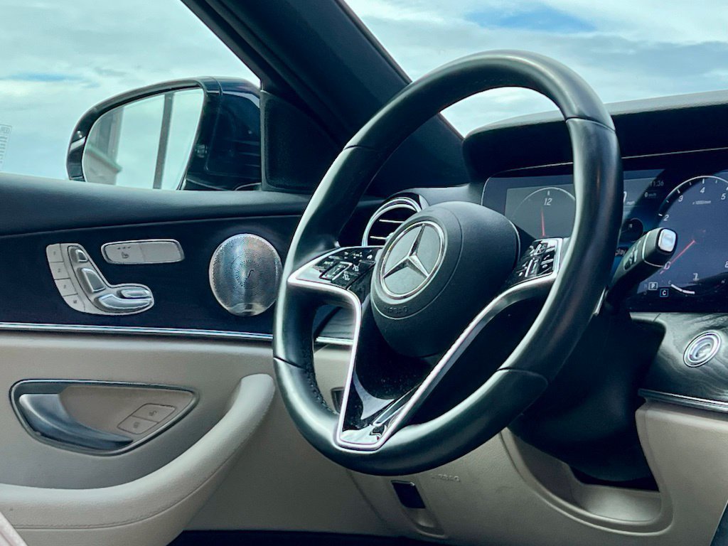 Certified Used 2023 Blue Mercedes-Benz E 350 image 10