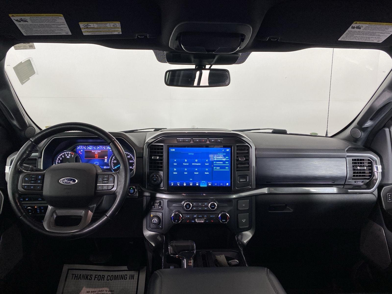 Used 2021 Black Metallic Ford XLT image 9