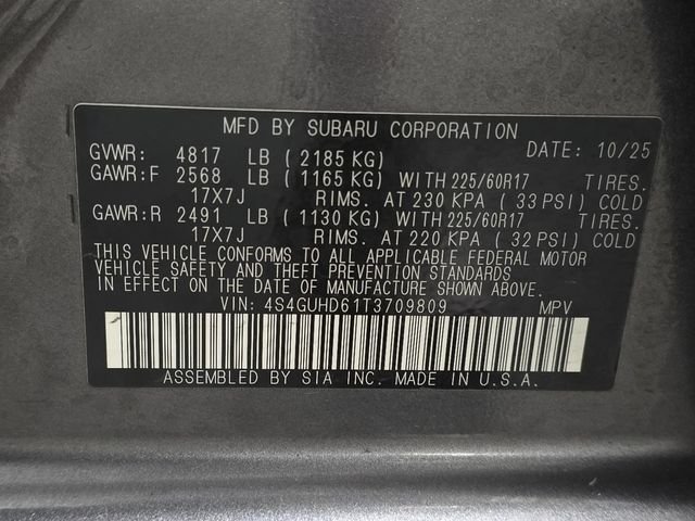 Certified Used 2026 Gray Subaru Premium image 10
