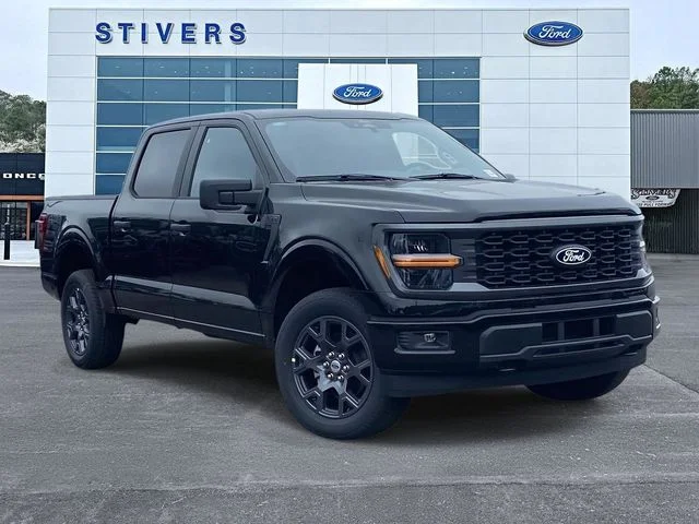 New 2026 Agate Black Metallic Ford STX® image 1