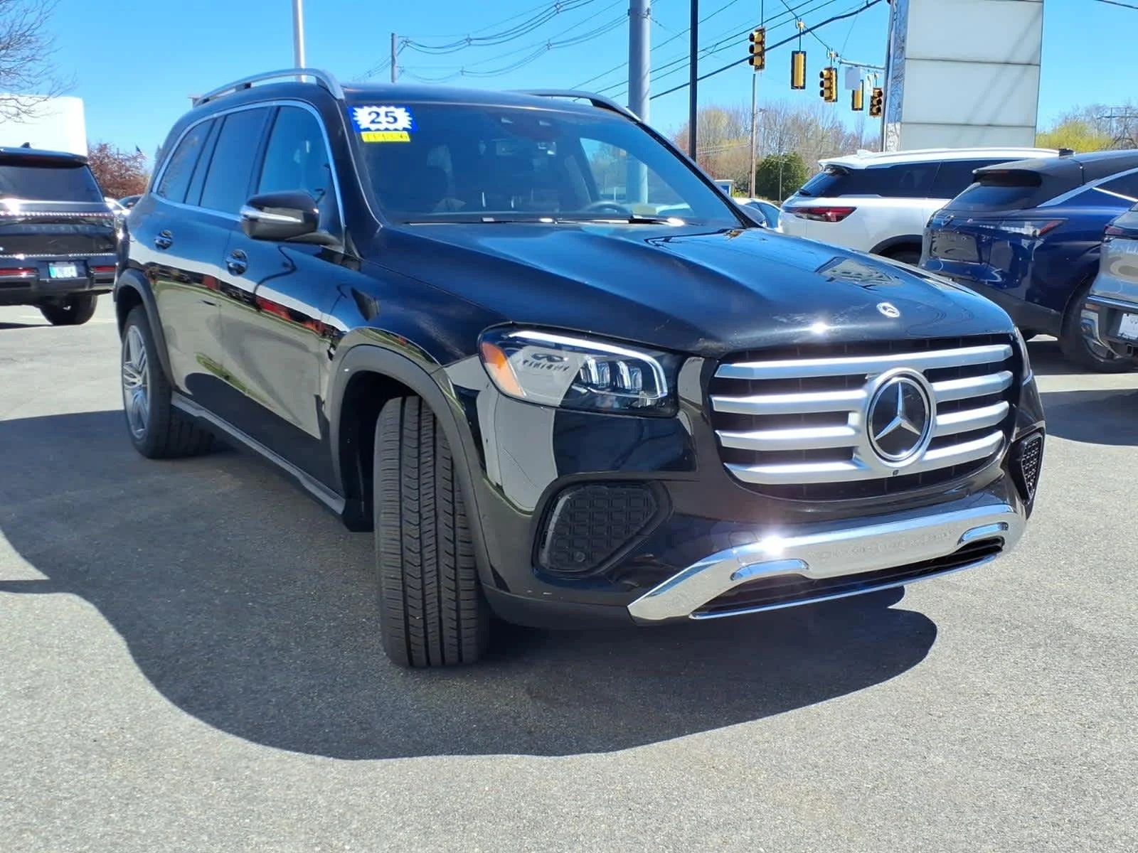 Used 2025 Obsidian Black Metallic Mercedes-Benz GLS 450 image 3