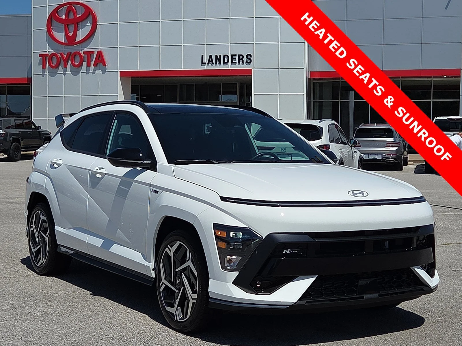 Used 2024 Atlas White Hyundai N Line image 1