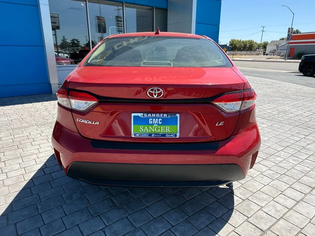 Used 2021 Red Toyota LE image 9