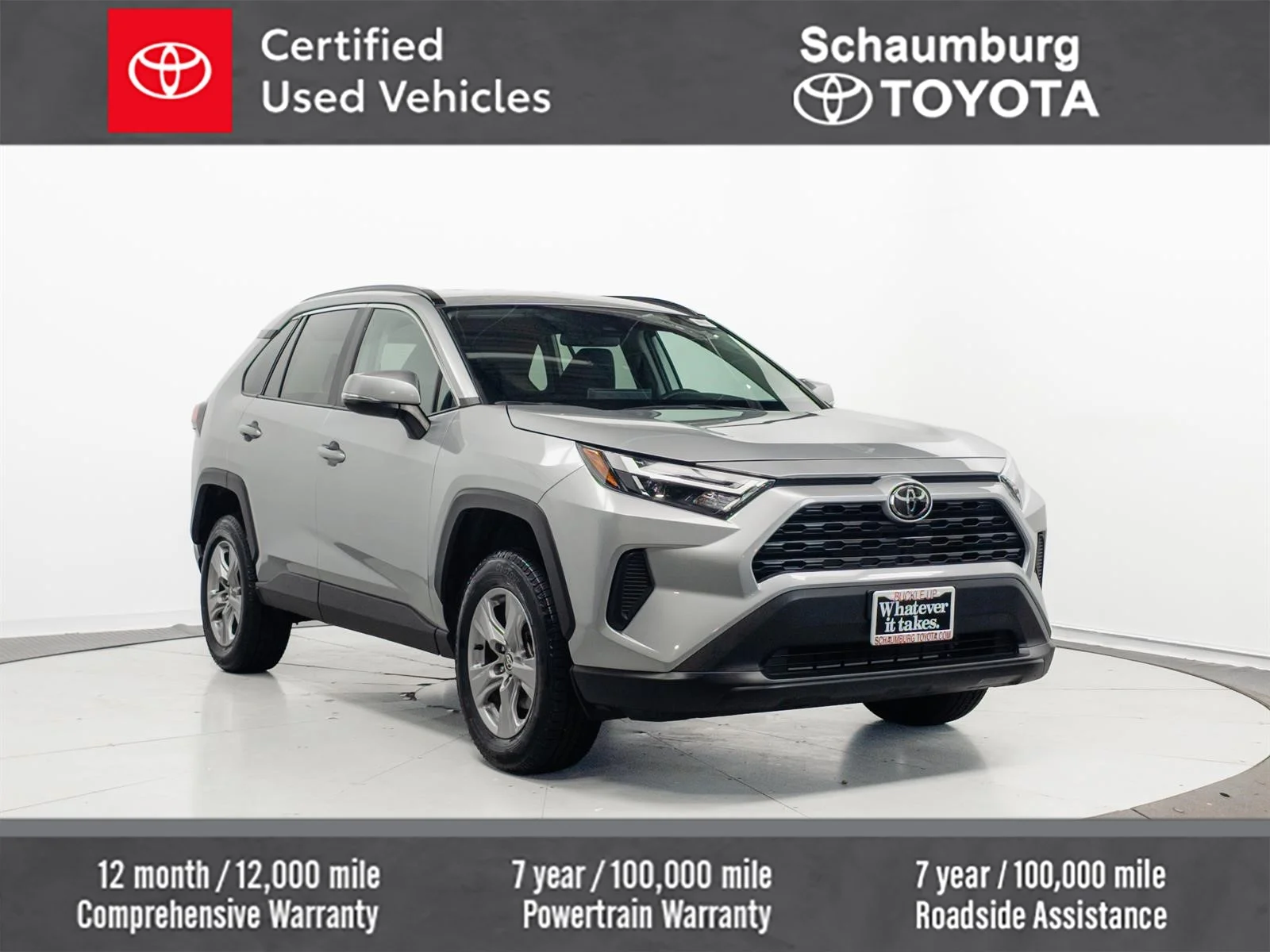 Certified Used 2025 Silver Toyota XLE image 1