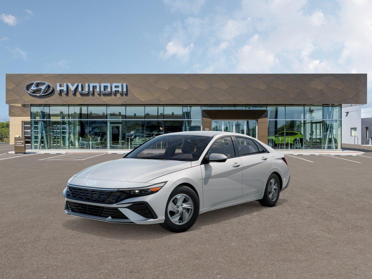 New 2026 Serenity White Hyundai SE image 1