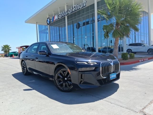 Used 2023 Black BMW 740i image 1
