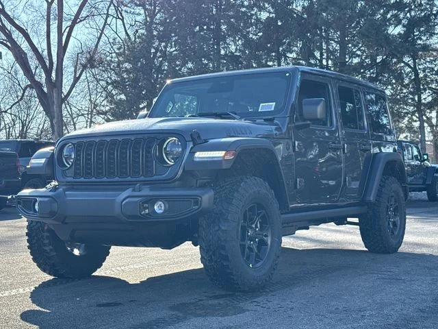 New 2026 Granite Crystal Metallic Clear-Coat Exterior Paint Jeep Willys image 5