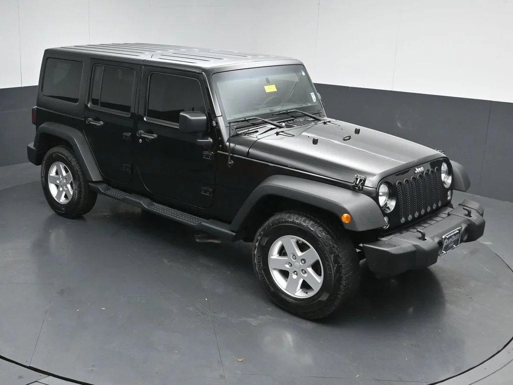Used 2015 Black Jeep Unlimited Sport image 42