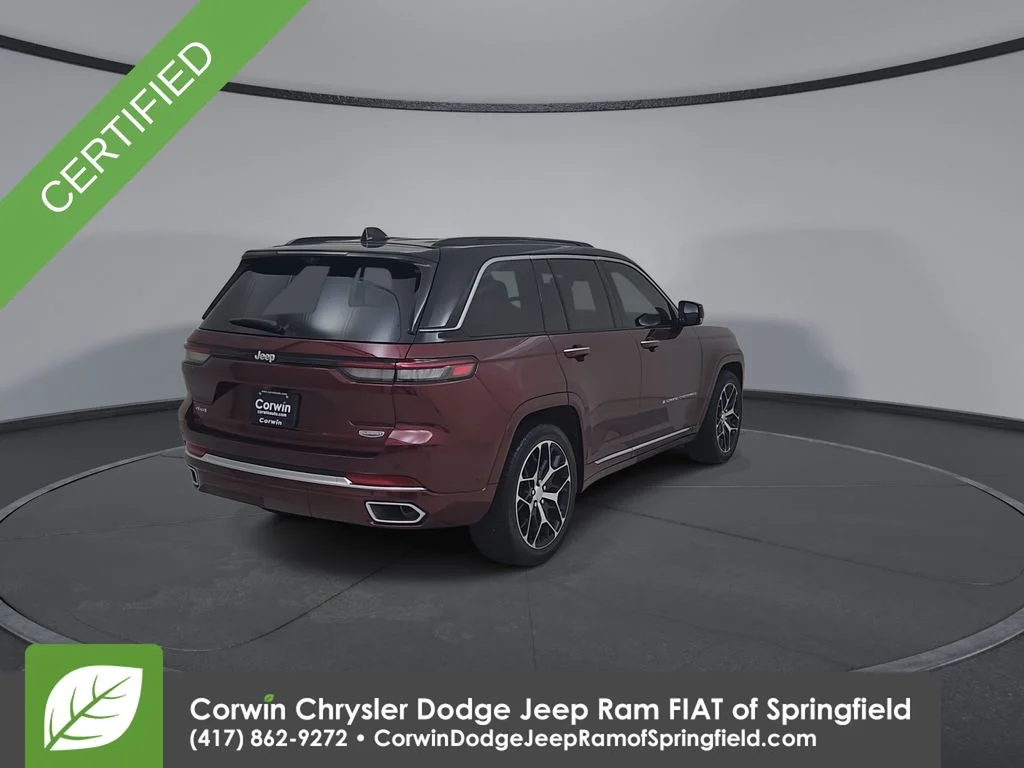 Certified Used 2025 Red Jeep Summit Reserve image 14