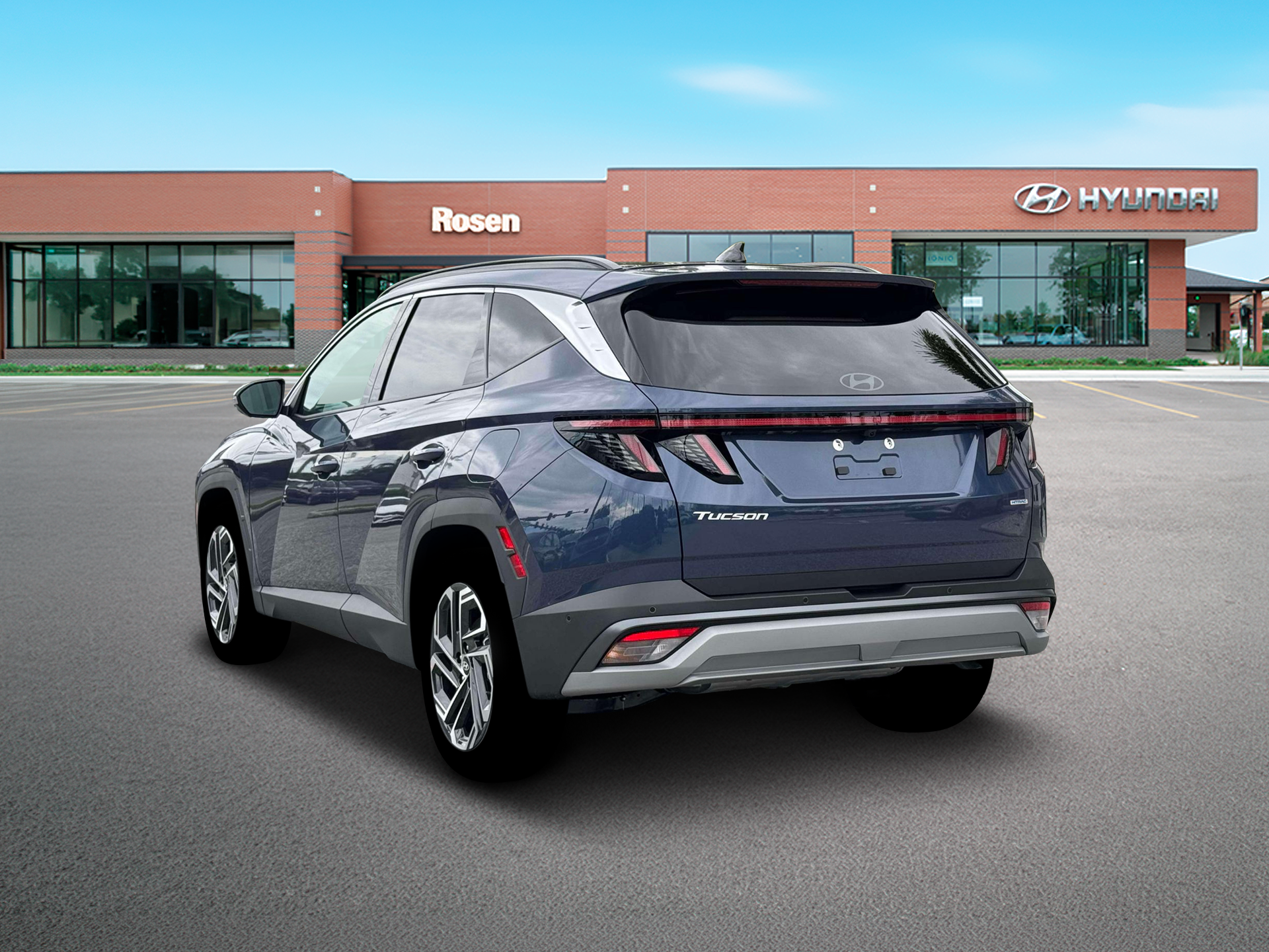 New 2026 Blue Hyundai Limited AWD image 5
