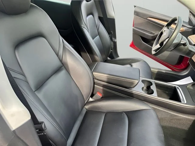 Used 2022 Red Tesla Performance image 31