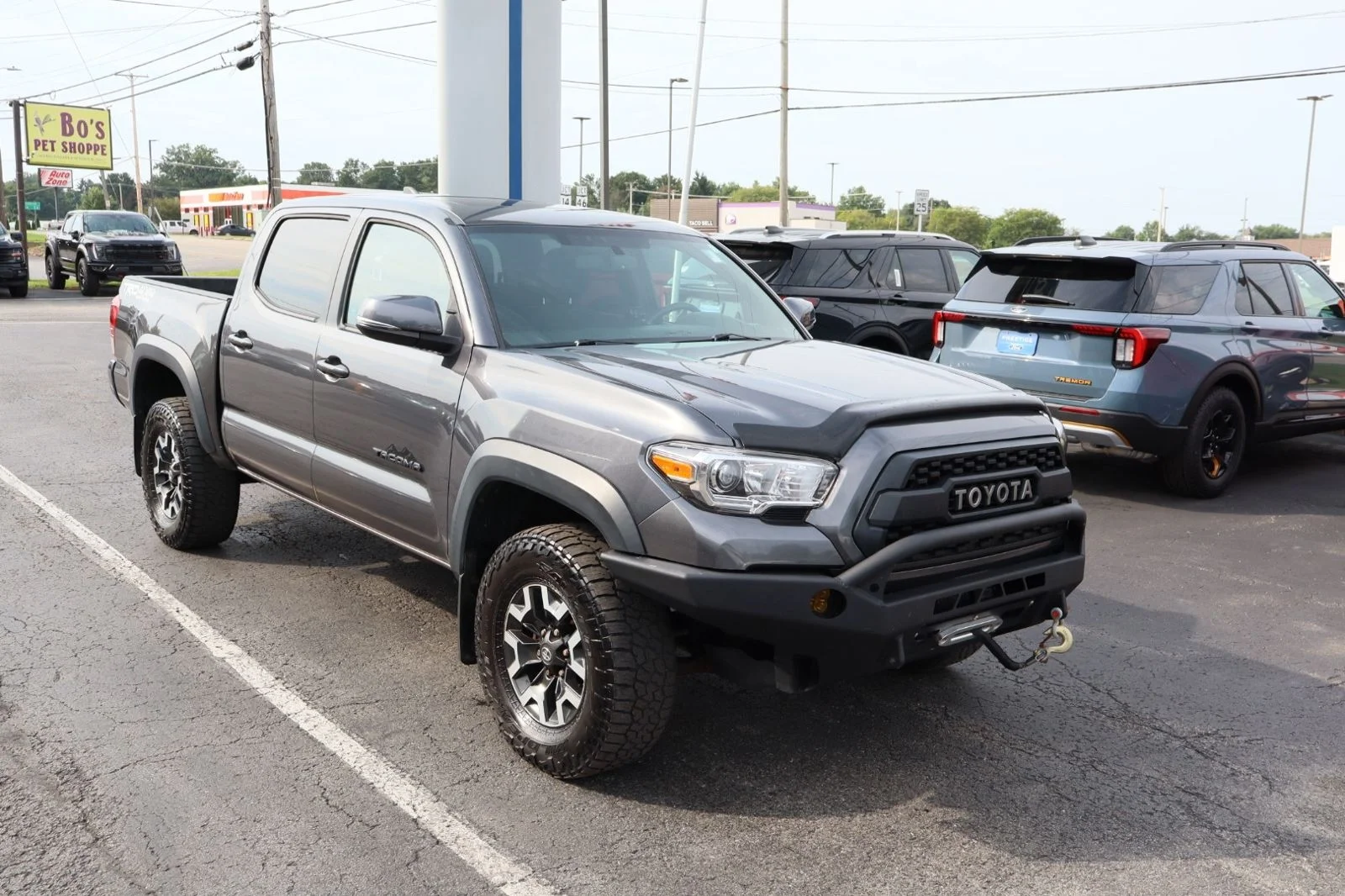 Used 2017 Magnetic Gray Metallic Toyota TRD Off-Road image 9