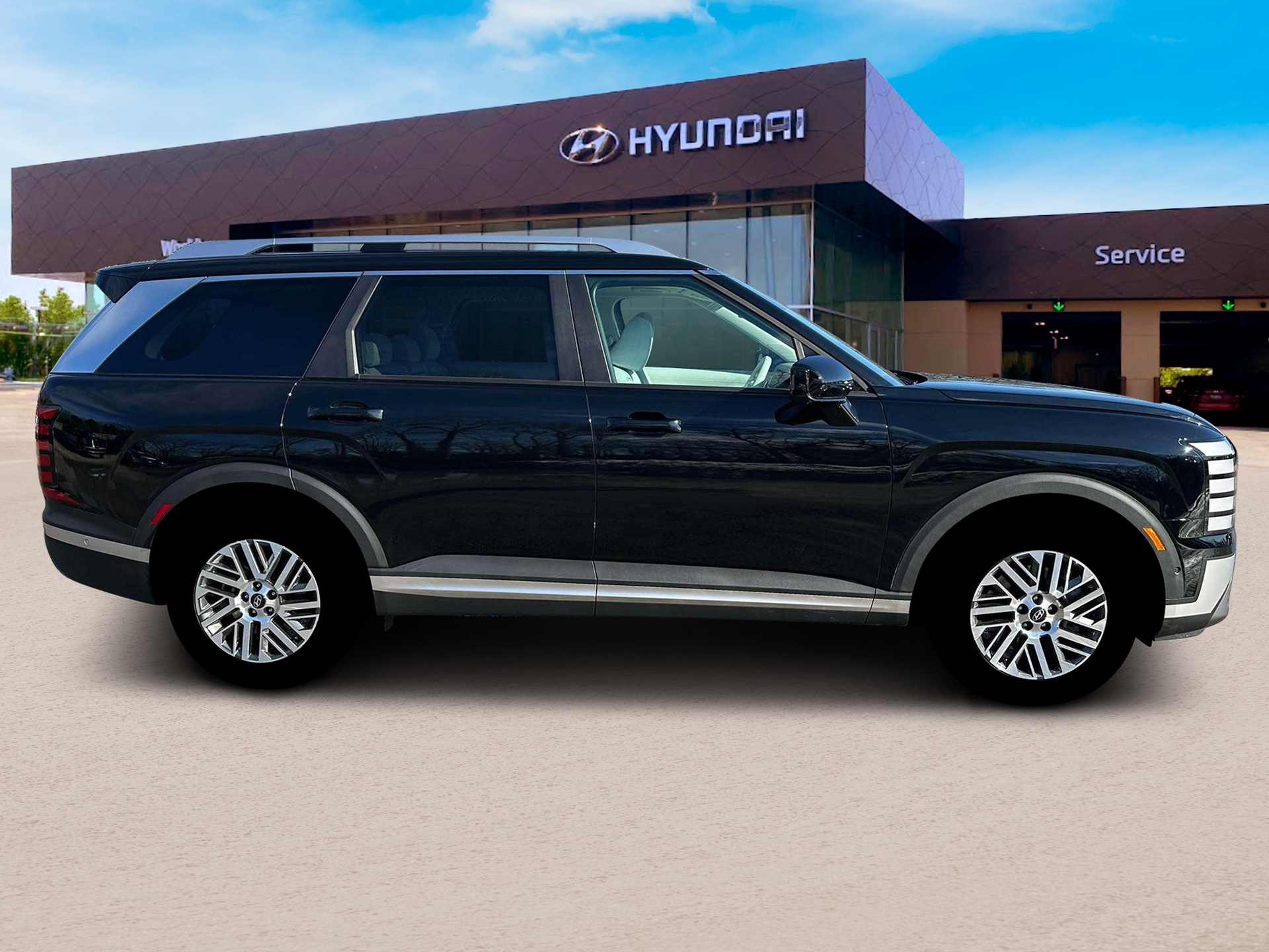 New 2026 Abyss Black Pearl Hyundai SEL Premium AWD image 9