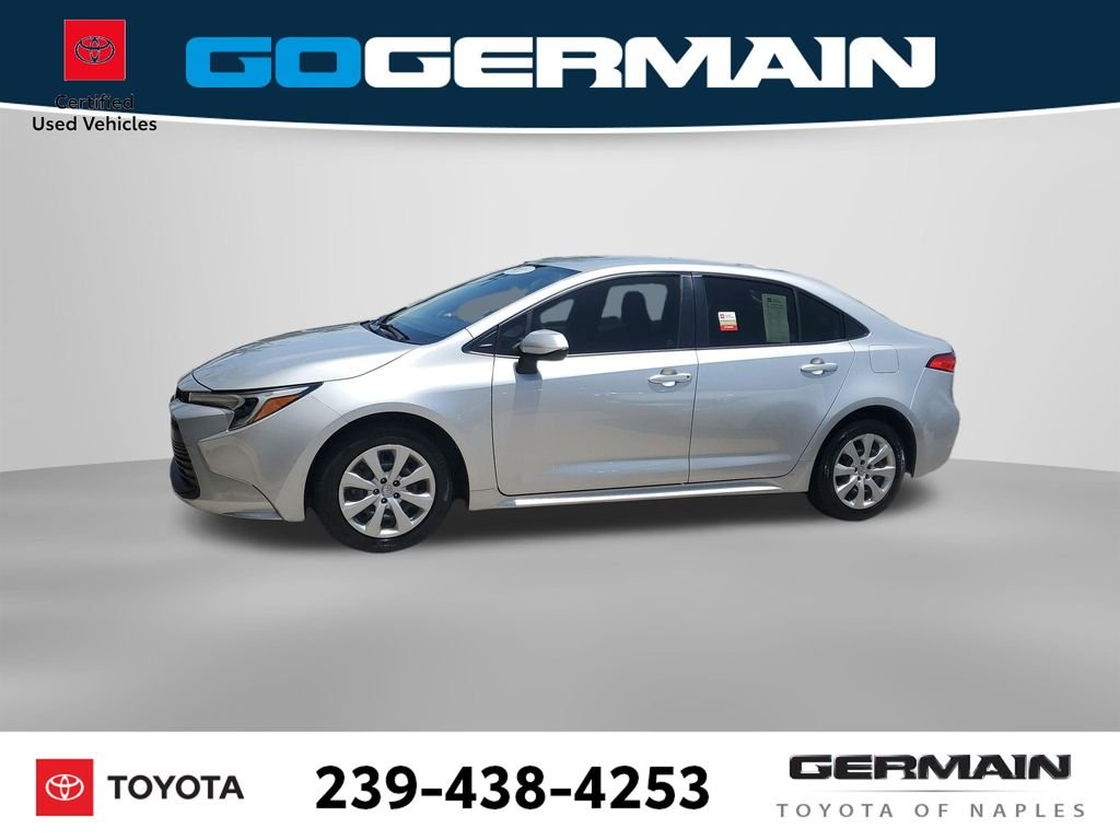 Certified Used 2023 Silver Toyota LE image 11