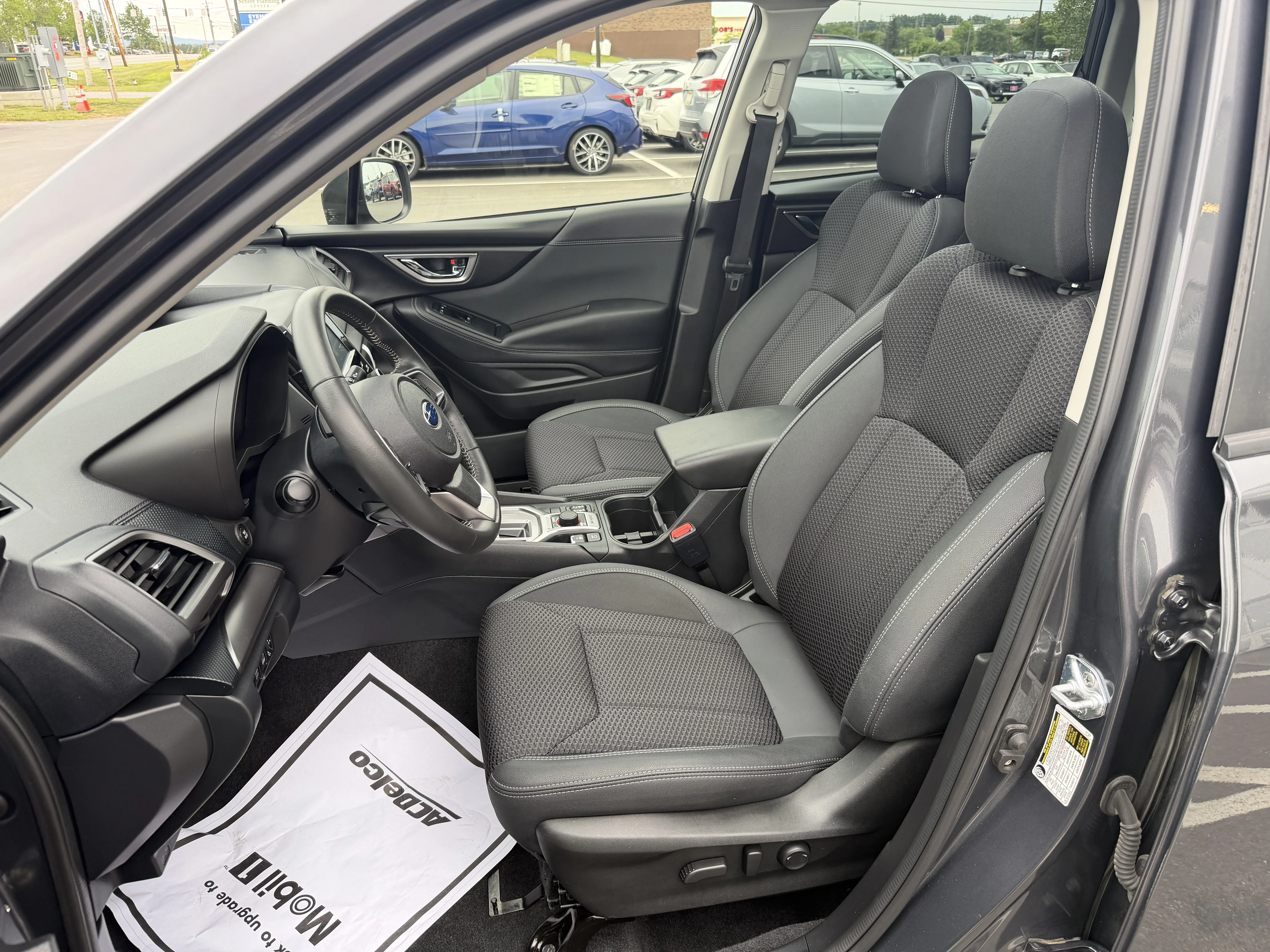 Used 2023 Magnetite Gray Metallic Subaru Premium image 9