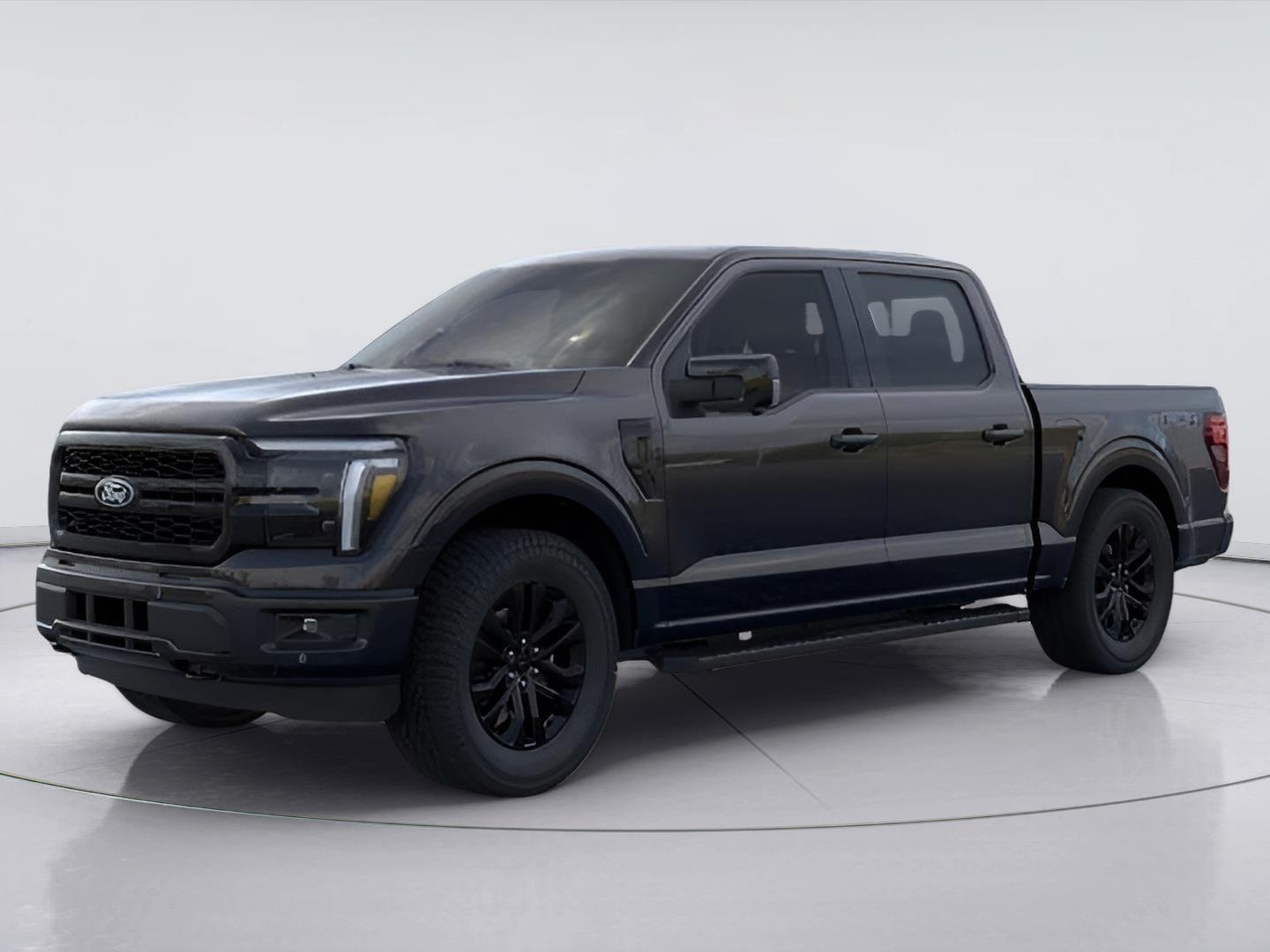 New 2026 Agate Black Metallic Ford Lariat® image 1