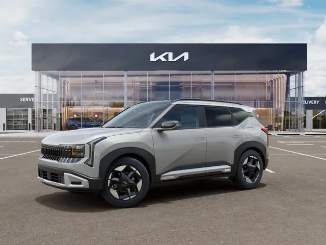 New 2027 Ivory Silver Kia EX image 3